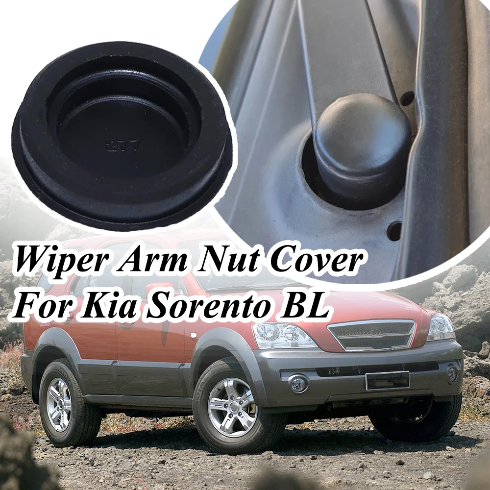 

For Kia Sorento BL 2002 2007 Rio 2 3 5 JB Front Windshield Window Wiper Blade Arm Rocker Bolt Rubber Cap Cover Replacement Part