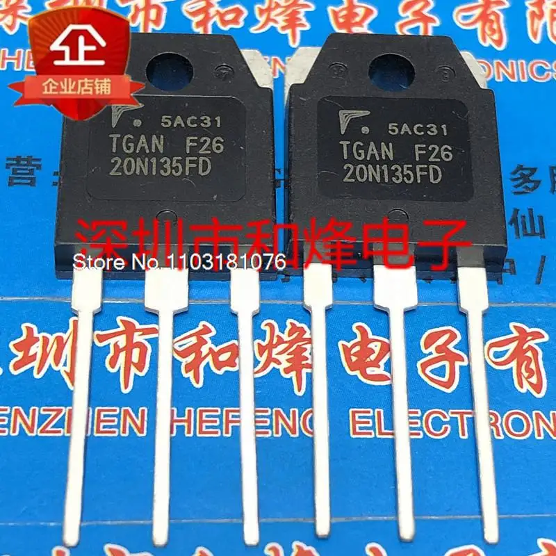 

TGAN20N135FD TO-3P 1350V 20A New Original Stock Power chip