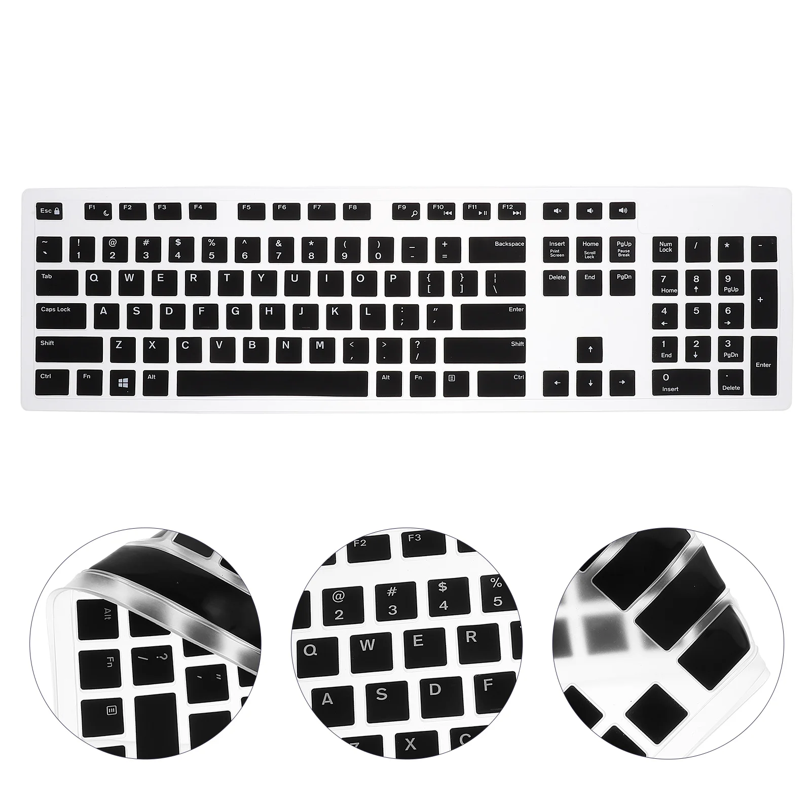 컴퓨터 키보드 커버, Aio Kb216 Kb216P Kb216T KM636 올인원 PC 데스크탑 PC 방수 방진 보호대 스킨