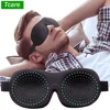 Tcare Breathable 3D Sleeping Eye Masks Cotton Padded Eyes Patch Light Blocking Use for School Home Office & Travel Beach Camping 1