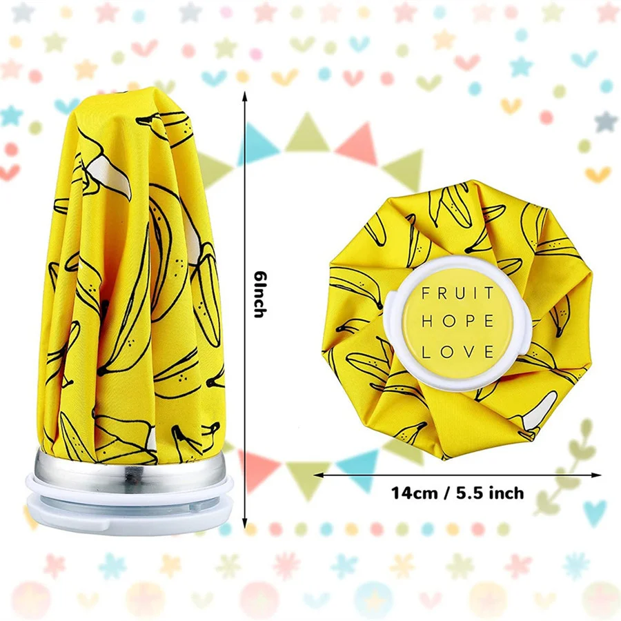 cloth ice pack ice pack ice pack bag Cloth Ice Pack Household Cartoon Cute Cooling Folding Ice Pack Reusable Knee Head Leg Pain Relief Hand Warmer