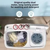 CX MP80-DS805 8kg semi-automatic mini pulsator washing machine household 3
