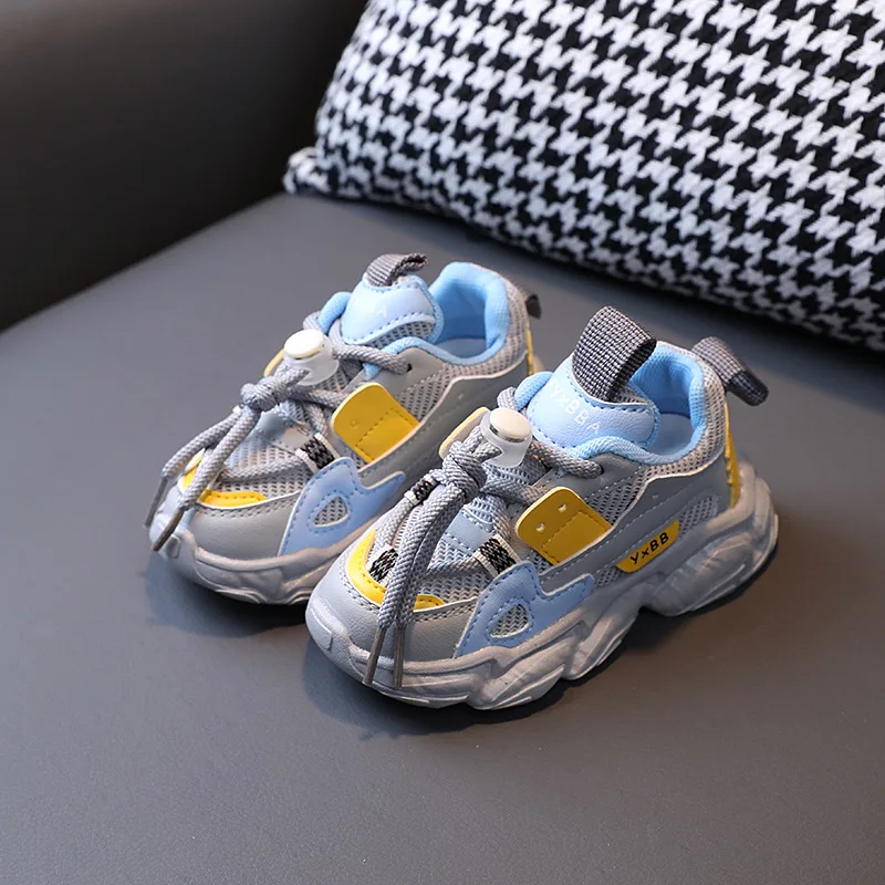 Baby Toddler Shoes For Boys Girls Breathable Mesh Little Kids Casual Sneakers Non-slip Children Sport Shoes Tenis boy shoes - 2