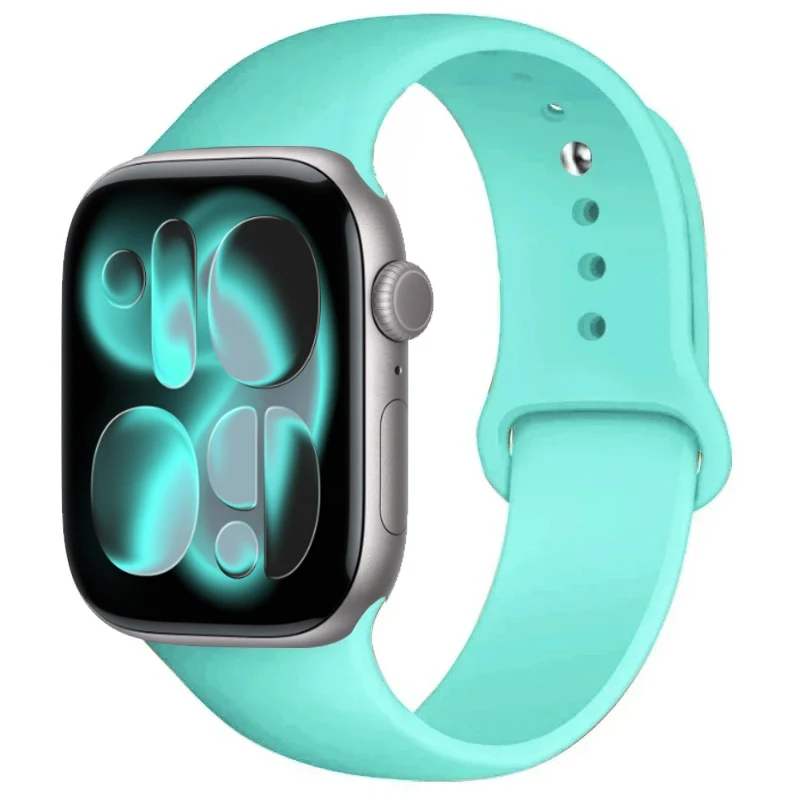 Premium Silicone Sport Strap for Apple Watch - Versatile and Durable Band Replacement