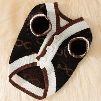 Luxury Knitted Dog Sweater 1