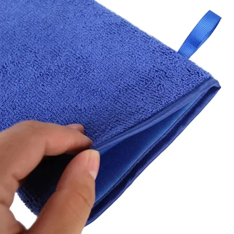 Car Wash Clay Gloves Fine Grade Magic Clay Mitt One Side Bar One Side Microfiber Car Detailing Tool before Polishing