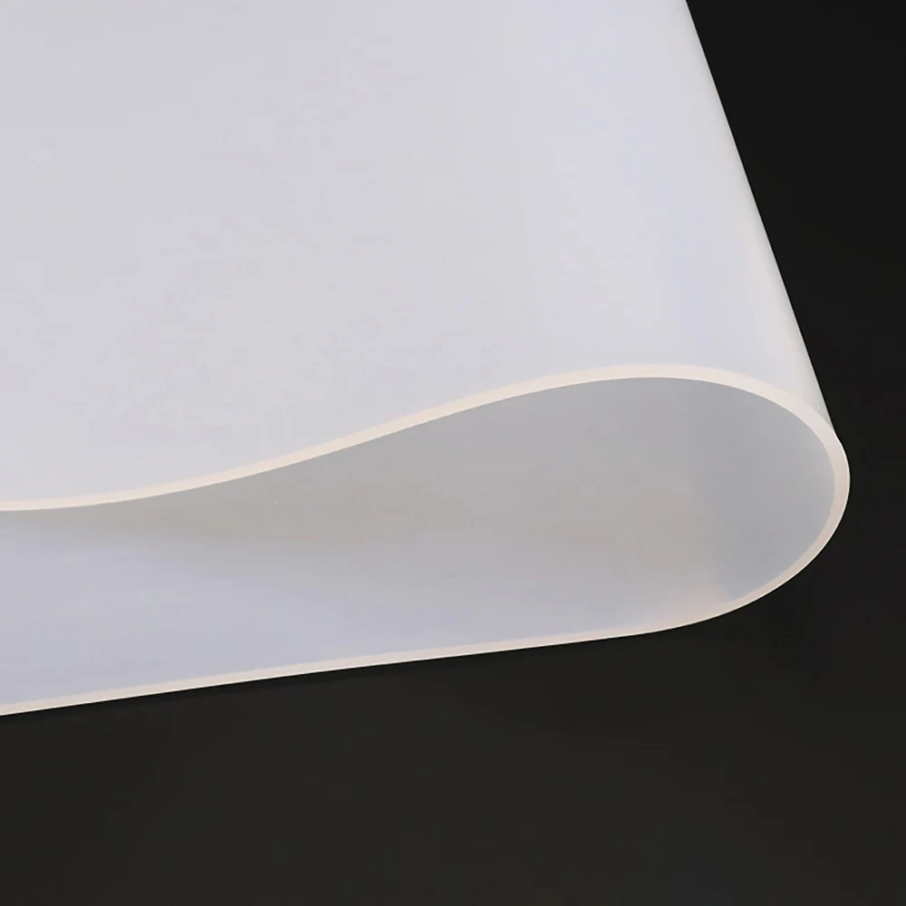 

1PCS 500mm*500mm White Silicone Rubber Sheet Plate Pad 0.5/1/1.5/2/3/4/5/6mm Thick High Temperature Resistant Mat Seal Gasket