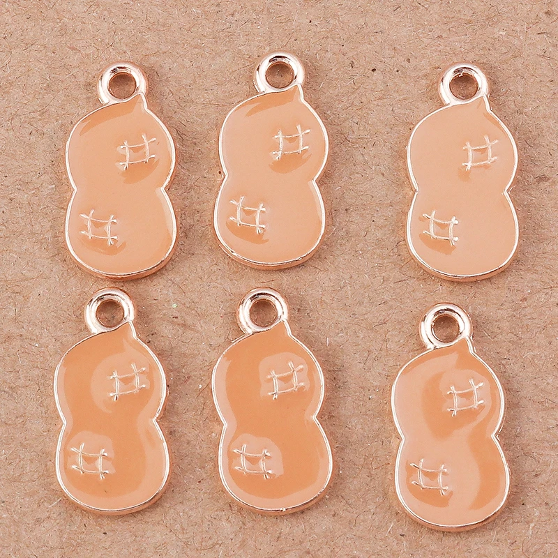 10 teile/los Mix Nette Gemüse Tomaten Mais Charms Emaille Bunte Blume Charms Anhänger für DIY Ohrringe Halsketten Handwerk Geschenk – Detail 10