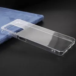 Transparent Black Soft TPU Silicone Phone Case - Sleek Back Cover - HMD Pulse (Transparent)