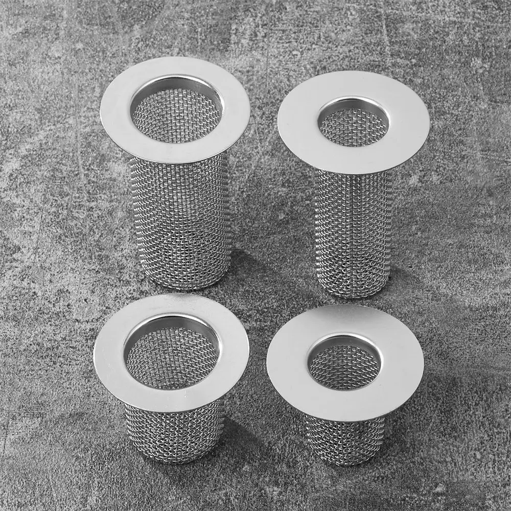 

Stainless Steel Anti-Clogging Kitchen Sink Strainer Anti-Pest Drain Sealing Cover Bathroom Toilet Floor Drain Filter Mesh