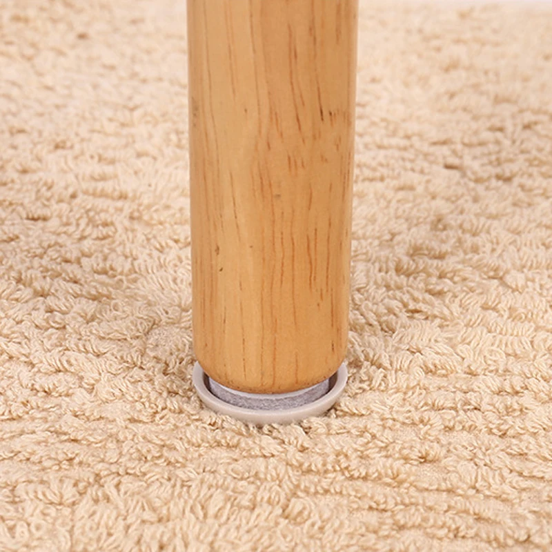 4 Pcs/Lot PE Table Chair Legs Feet Sliding Pads Furniture Heighting Pad Wear-resistant Silent Coffee Table Sofa Leg Foot Pad