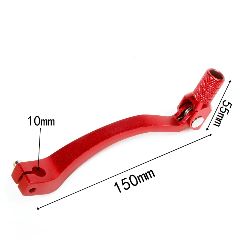 알루미늄 접이식 기어 시프트 레버, 오토바이 250cc NC250 KAYO T6 K6 ESB J5 M2 M4 SHR KEWS K16 X7 Motocross Motocross