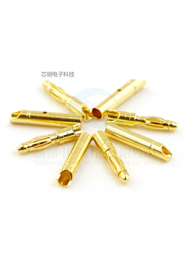 Amass 모델 모터 조절기 바나나 플러그 잭, 7U 금도금, 마지막 15A, GC2011-F, M2.0mm, 1 개, 5 개