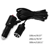 Car Cigarette Lighter Extension Cord with On/off- Button Max180W for Car , Vacuum Cleaners, Fans, LED Lights, 6