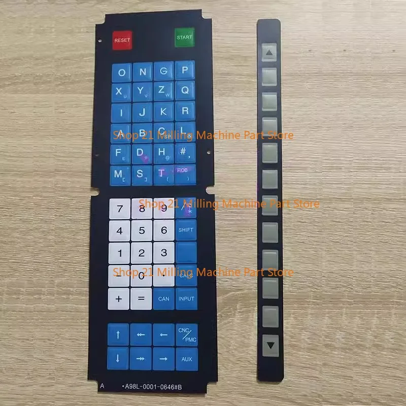 EDM 15M Membrane Control Panel Sheet A98L-0001-0646#B Keyboard Panel ...