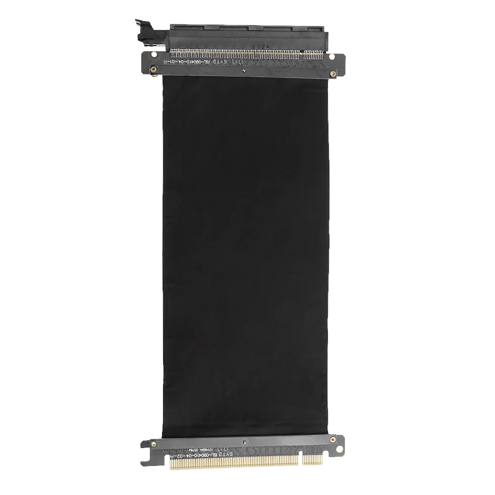 PCIe 익스텐션 케이블 플라스틱 금속 PCIe 3.0 그래픽 카드 익스텐션 케이블 라이저 카드, 유연한 리본 익스텐더