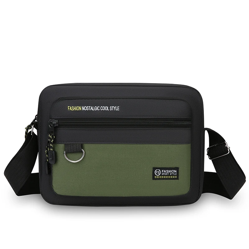 Men's messenger bag - adjustable shoulder strap - suitable for both office and leisure, making it an ideal gift for fathers and