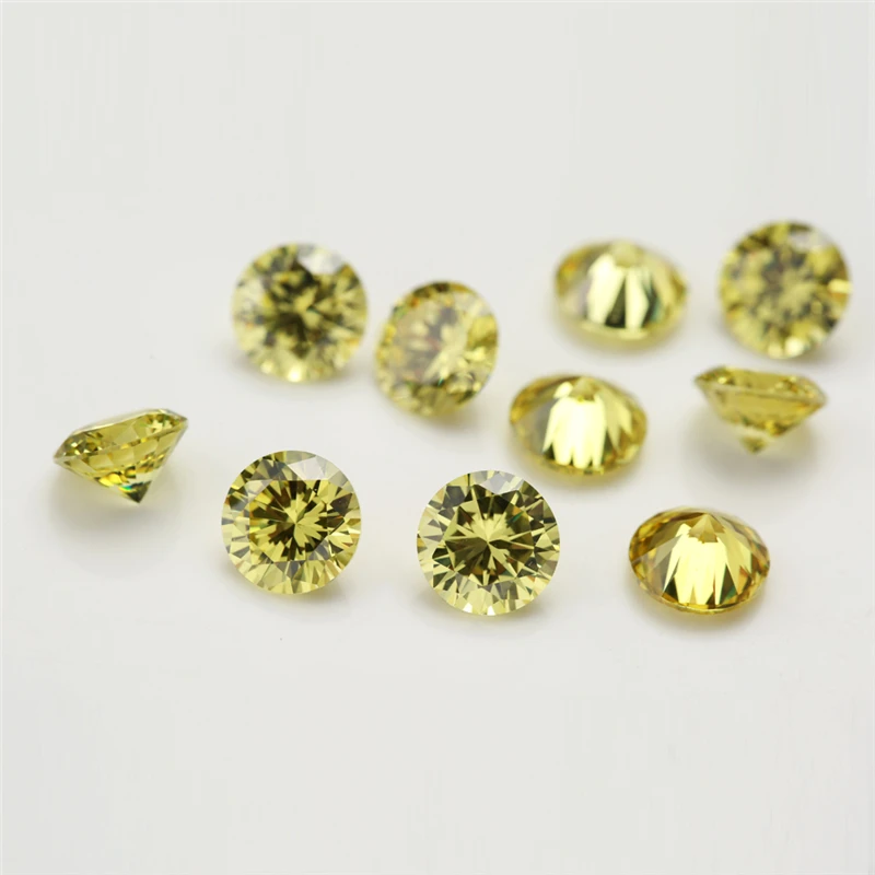 50 stücke/100 stücke 3.25 ~ 8,5mm aaaaa runder Zirkonia Stein lose cz synthetische Edelsteine für die Schmuck herstellung – Detail 23