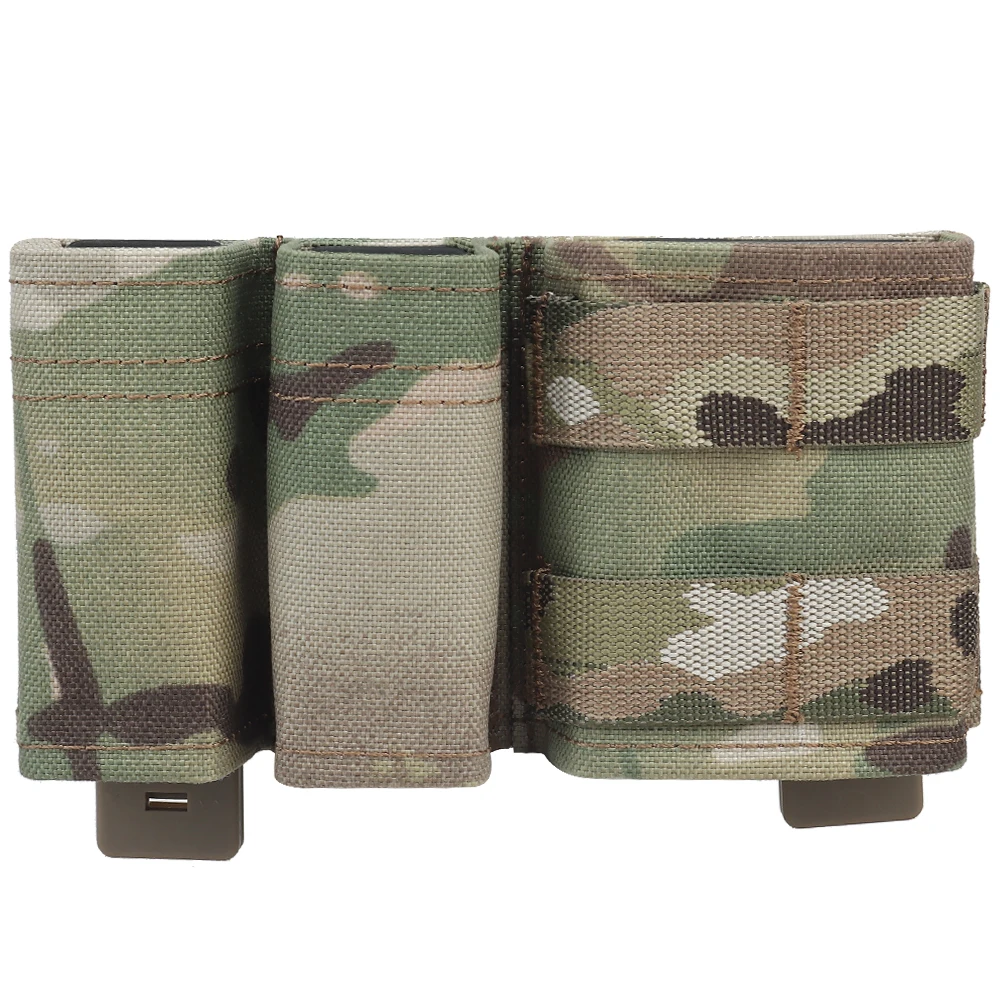 Molle Tactical FAST 9MM e 5.56 Double Mag Pouch Quick Release Open Top Hunting Ammo Pocket Case Military Airsoft Mag Carrier