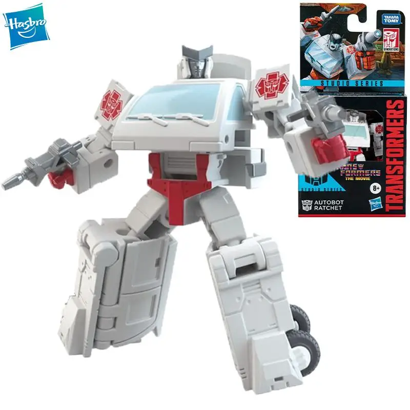 

Hasbro Transformers Studio Series 86 Core Class Autobot Ratchet 10 Cm Action Figure Collectible Toy Original New