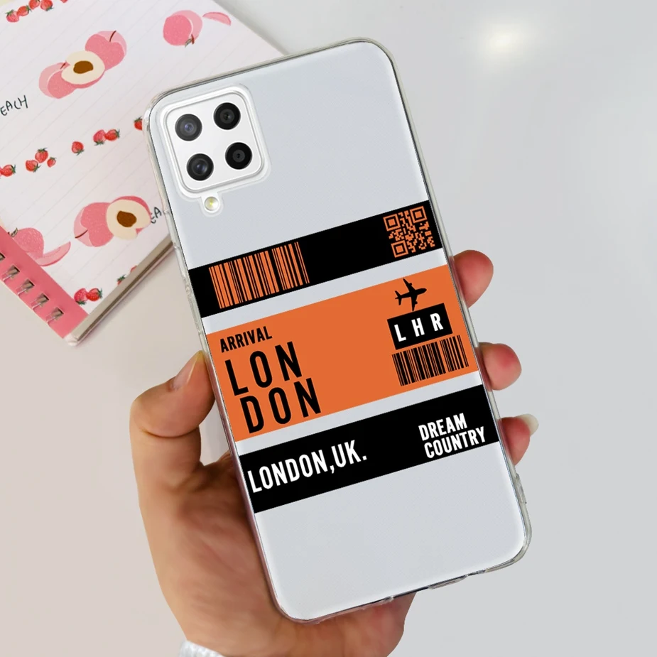 Colorful Painted Clear Silicone Soft Slim Phone Case