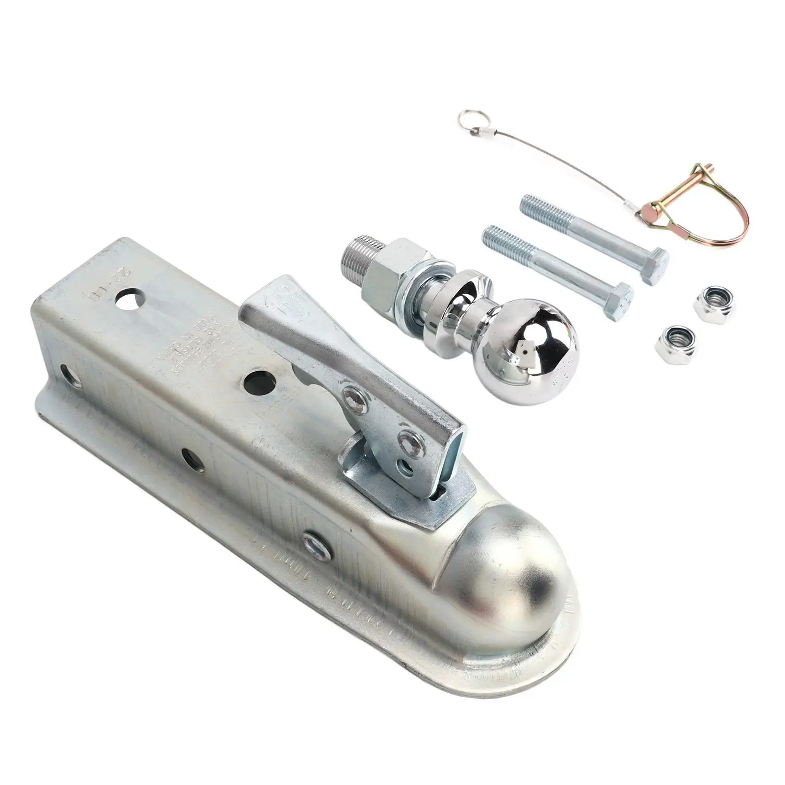 for trailer Hook Connector Coupler Rust Proof Deformation Proof 2in Channel for trailer Coupler Wear Resistant