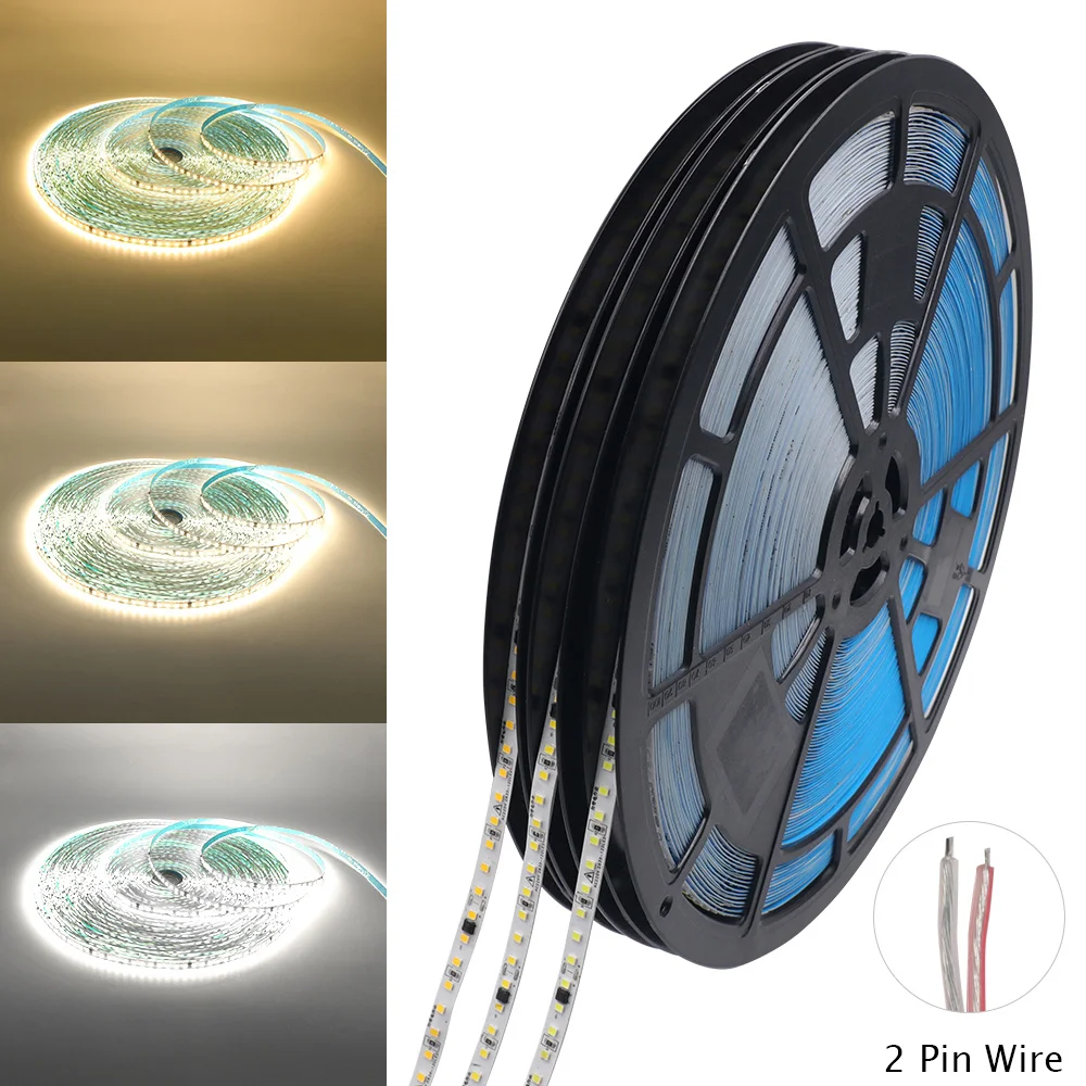 Description Picture 5 of itemLED Strip Light Tape 220V 5m 10m 20m 50m Waterproof IP67 IP55 2835 120Leds Flexible Lamp Lighting Home Decor Warm Natural White