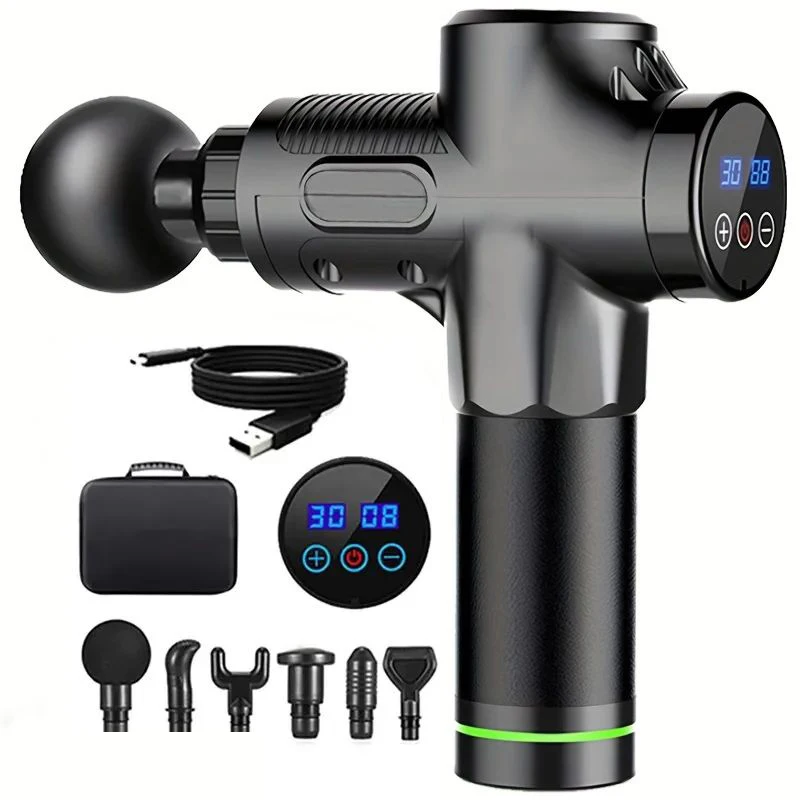 Professional Massage Gun Muscle Massager Deep Tissue Body Neck and Leg Massager Exercising Relaxation