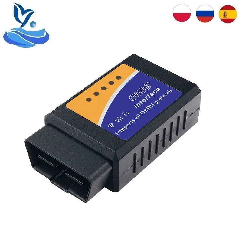 10Db/Tétel Wifi Elm327 V1.5 Kódolvasó Elm327 Bluetooth A Car Obd2 Szkenner Forscan Elm 327 Diagnosztikai Eszközök Elm327 Wifi