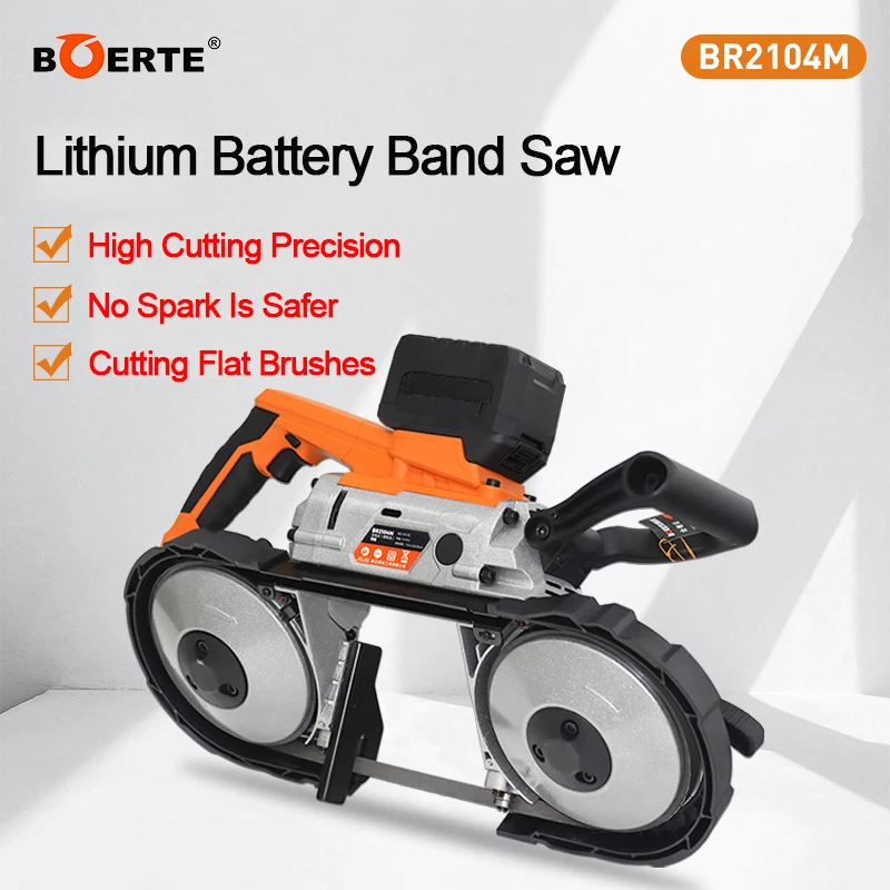 

High Precision Battery Electric Band Saw Cordless Handheld Metal Cutting Saw Power Tool for Makita Electric Reciprocating Saw