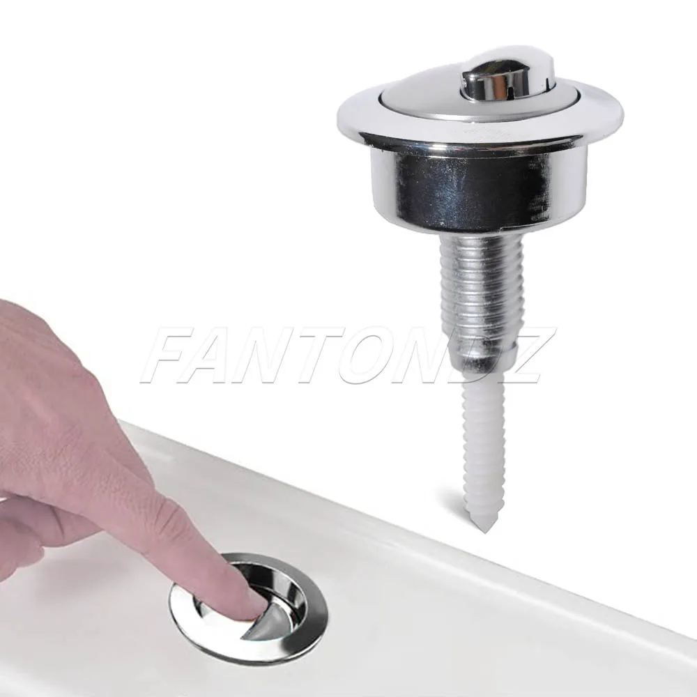 Dual Flush Toilet Button Replacement - Compatible With TOTO THU340#CP Models