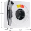 Portable Clothes Dryer 1350W, Compact Dryer for laundry with 5 Drying Modes, 2.6 Cu.ft Front Load Dryer Machine 5