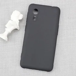 Black Matte Slim Silicone TPU Case - Durable Protective Back Cover and Bumper - XCover 5 EE (Black)