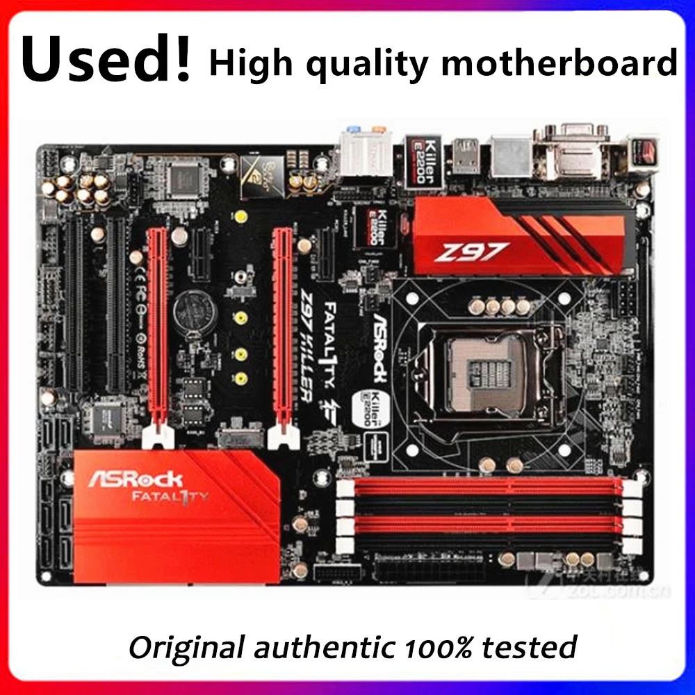 Per Scheda Madre Desktop Killer Asrock Z97 Z97 Lga 1150 Cpu Sata3 Usb3.0 Scheda Madre Usata Desktop Originale