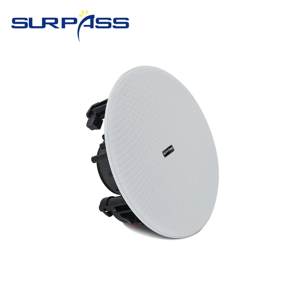 Frameless Recessed Alto-falante Passivo Home Theater Coaxial Teto Speaker Fundo Música Sistema para Sala de Estar 30w 525 - Image 4