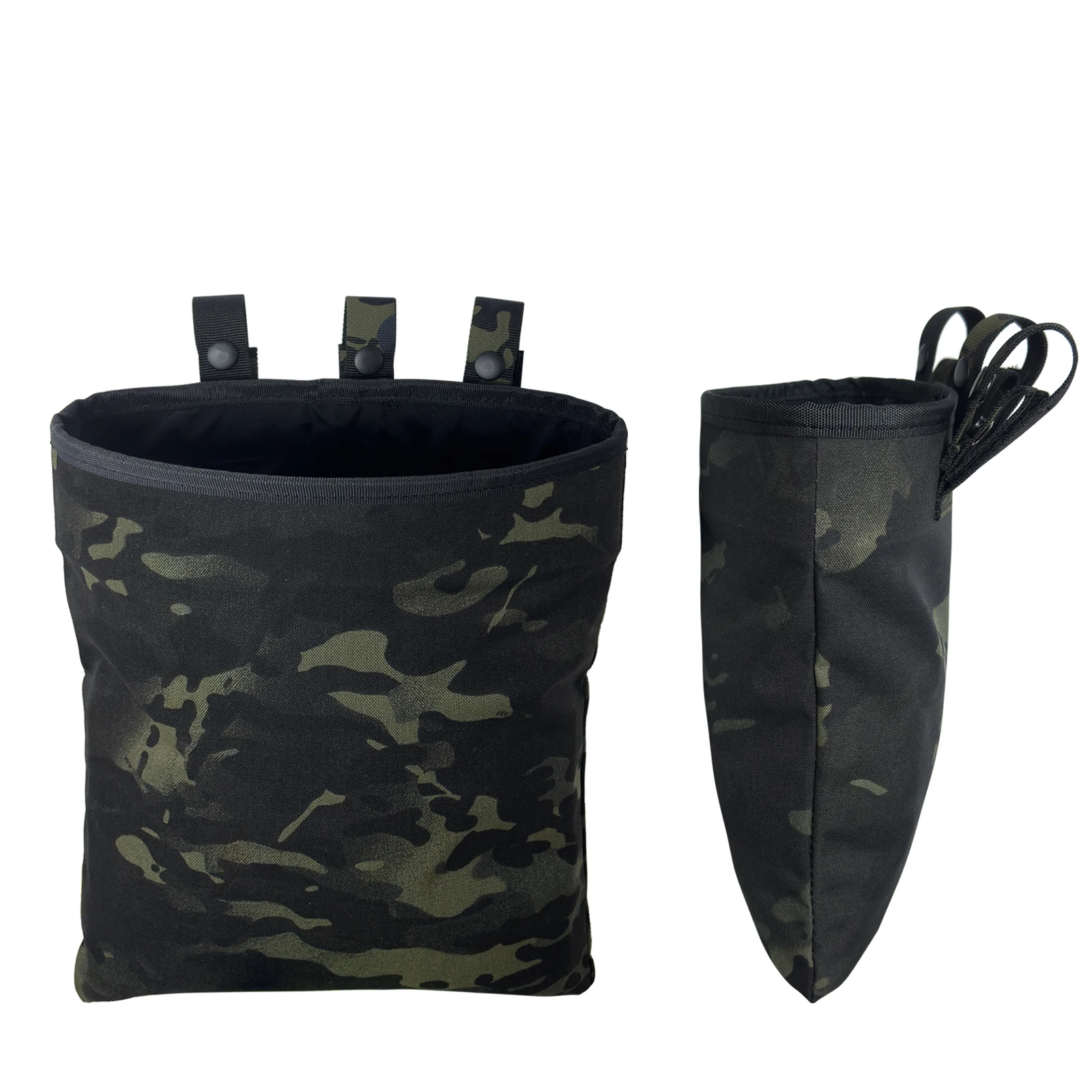 UNIONTAC 500D Nylon Magazin MOLLE Schnellverschluss-Recycling-Taschen Magazin Dump Pouch Combat Tactical Pouch mit großem Fassungsvermögen – Detail 10