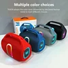 TG674 Wireless Portable Waterproof Fabric BT Speakers Stereo Bass Woofer Sound HIFI Music Multicolor Outdoor Speaker FM Radio 6