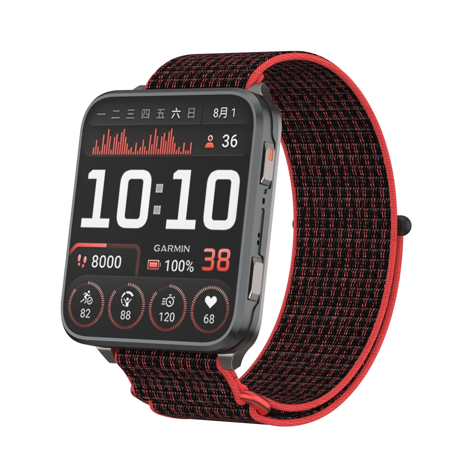 Nylon Sport Watch Band Replacement Strap - Smartwatch Wristband Accessory