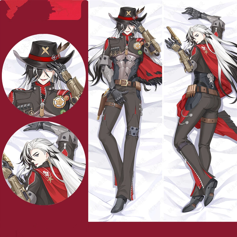 Game Honkai: Star Rail Boothill Cosplay Dakimakura Pillow Case Hugging Body Prop plush toy,plush doll,action figures toys