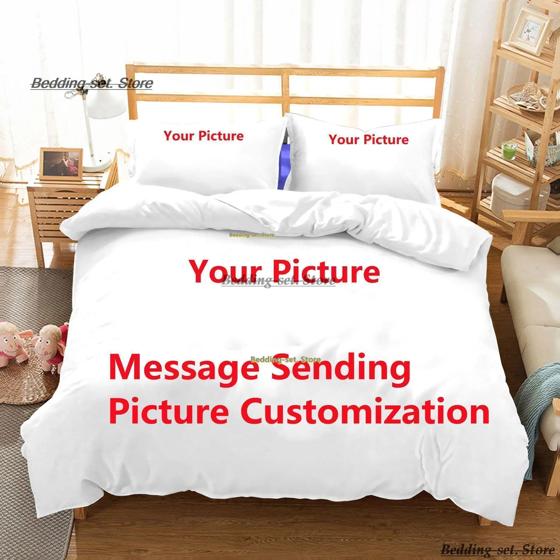 Game Greedventory Bedding Set Single Twin Full Queen King Size Bed 