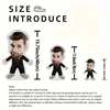 Customized face pillow, polyester knitted fabric, mixed colors, unique commemorative cartoon plush doll pad 2