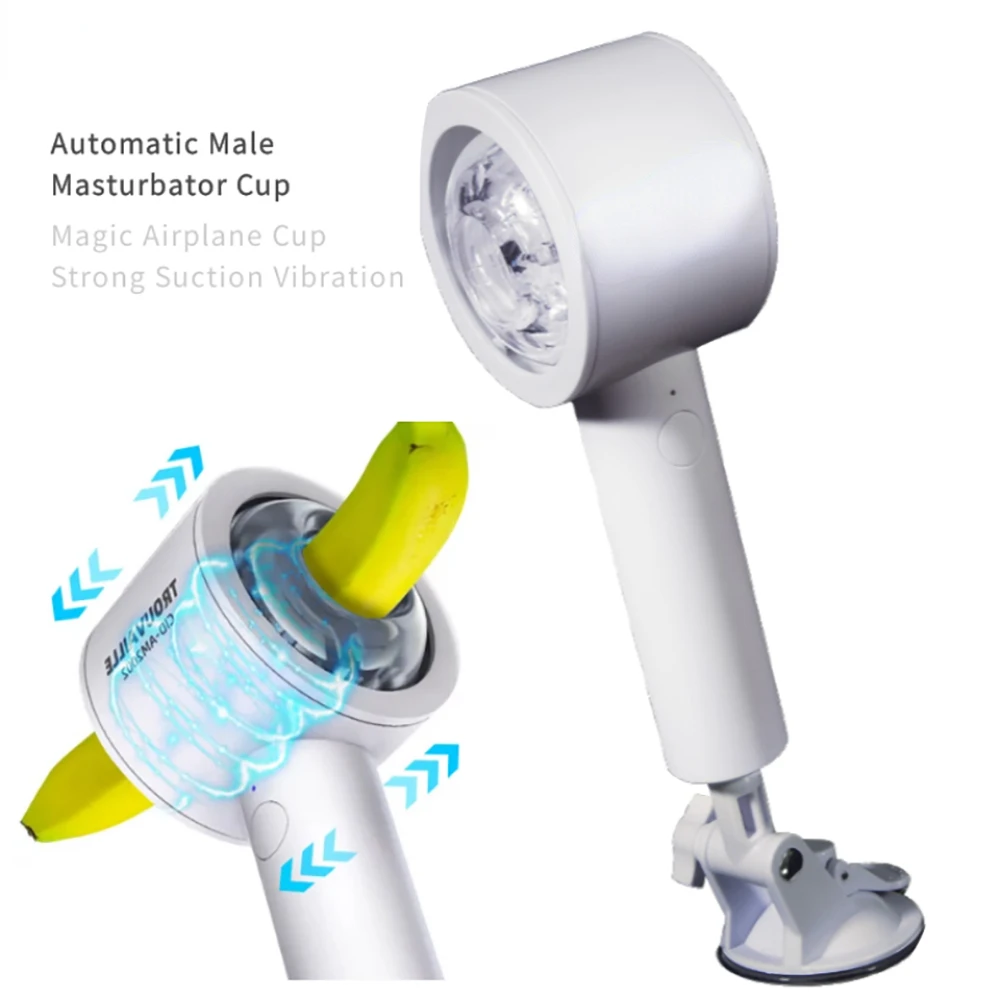 Masturbateur automatique télescopique pour homme, 18 ventouses, véritable vibrateur, produits pour adultes, anal, oral, fellation, chatte_voghion.com
