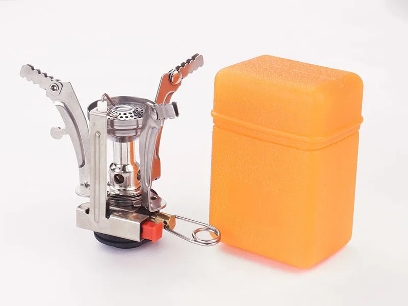 Description Picture 5 of item1Pc Portable Barbecue Outdoor Grill Picnic Stove Gas Cooker Folding Integrated Mini Stove Outdoor Camping Accessories Survival