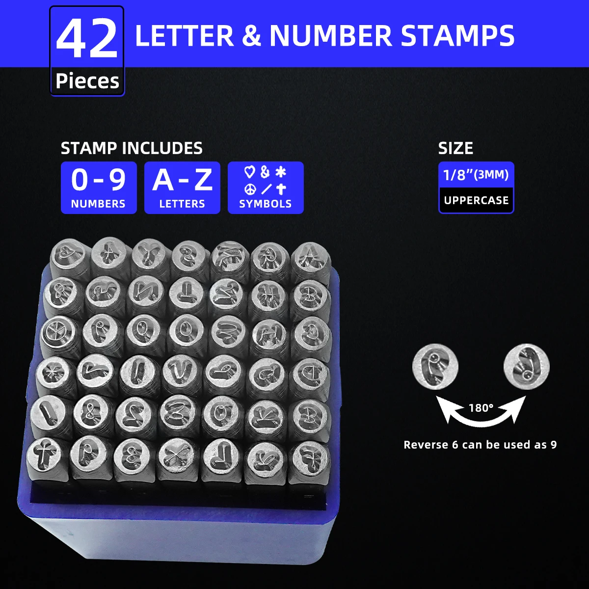 Customized Logo Symbol Metal Punch Metal Stamping Kit Metal Stamping Tool  for Jewelry Puncher Personalized Alphabet DIY Handmade