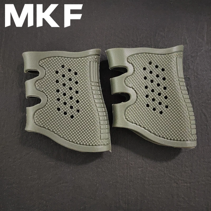 Tactical Grip Glove Holster Rubber Gun Cover Anti-Slip Handguns Accessories for Glock 17/19/20/21/22/23/25/31/32/34/35/37/38