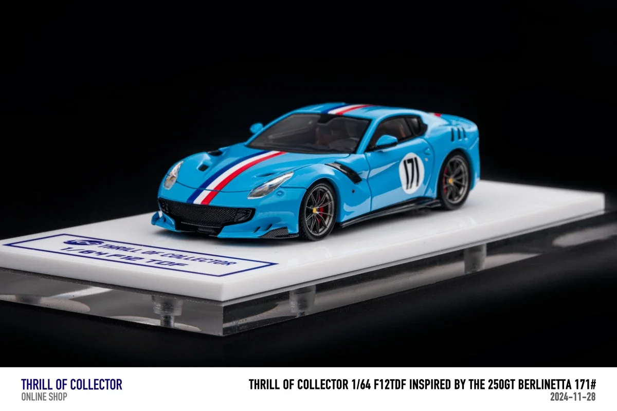 FuelMe X TOC 1:64 Various colors F12 TDF Resin miniature model