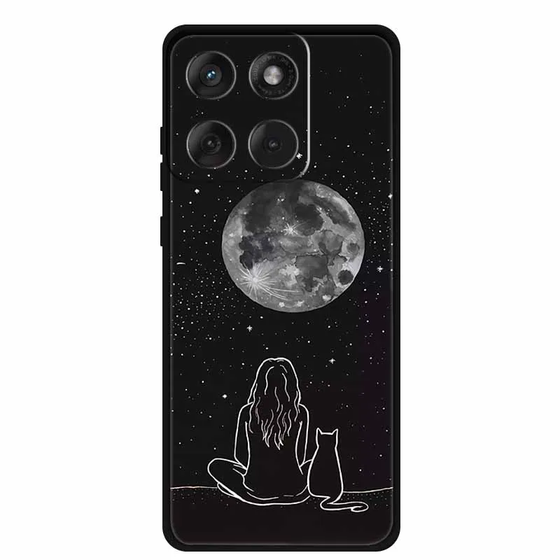 Fashionable Black Silicone TPU Soft Phone Case – Sleek Protective Back Cover s