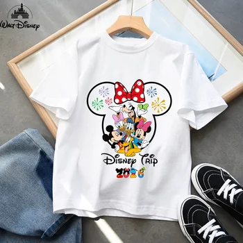 Hot Disney Journey 2026 Toddler T-Shirt Disneyland Kids Shirt Mickey and Minnie Toddler Sweatshirt Kids Shirt Disney World Shirt 1