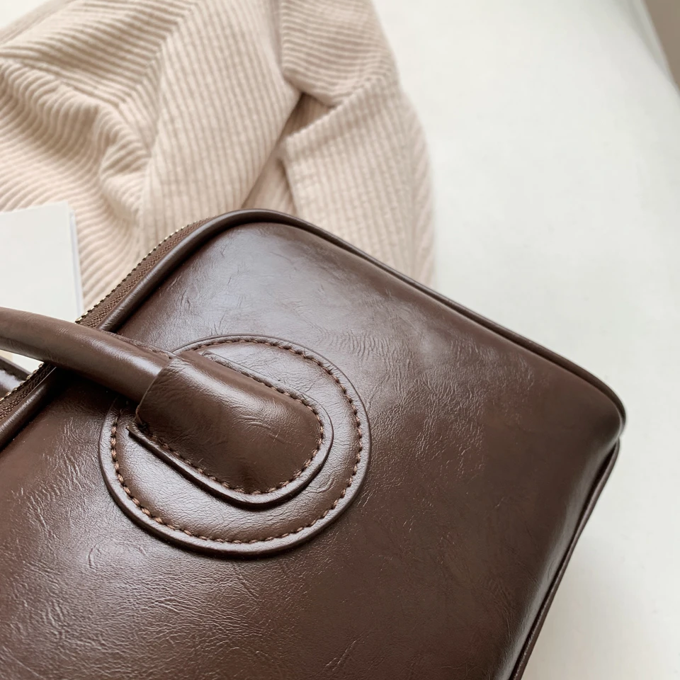 New Stylish Design PU Square Shoulder Bags Solid Zipper High Quality Sense of Luxury Crossbody Bags for Women Hot Trendy