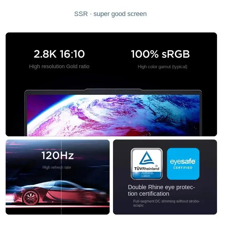 2023 레노버 노트북, 샤오신 프로 14, AMD R7-7735HS, 16G, 32G RAM, 1T, 2T SSD, 14 인치, 2.8K, 120Hz, IPS 스크린 노트북